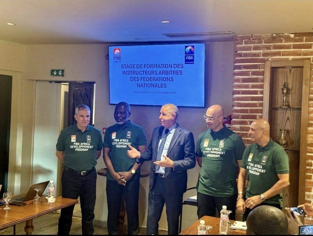 Peut être une image de texte qui dit ’FTEB FIBA STAGEDEFORMATIONDES DES INSTRUCTEURSARBITRES DESFEDERATIONS NATIONALES Tncaikociznn28:enbr3025 DEVELOP DEVELOPPI VELOPPEMENT FEAICANT CHEA FIBA AFRICA PROGRAM FIBA AFRICA EVELO ELOPPEMEN DPPEMEN FROGRAM r FIBA AFRICA DEVEL DEYELOPP LOPPEME VELOPPEMEN ENT PHUSHAM PROGRAM r AFRCA O EELO ELOPPEME OPPENEN DRCHEN EMENT IROGRAM IGRAM’